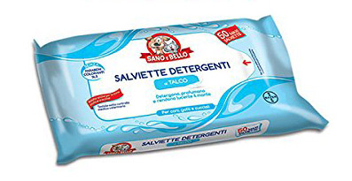 Sano E Bello Salviette Detergenti Talco 50 Pezzi