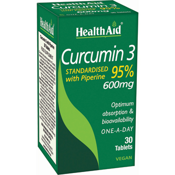 Image of Health Aid Curcumin 3 30 Comp033