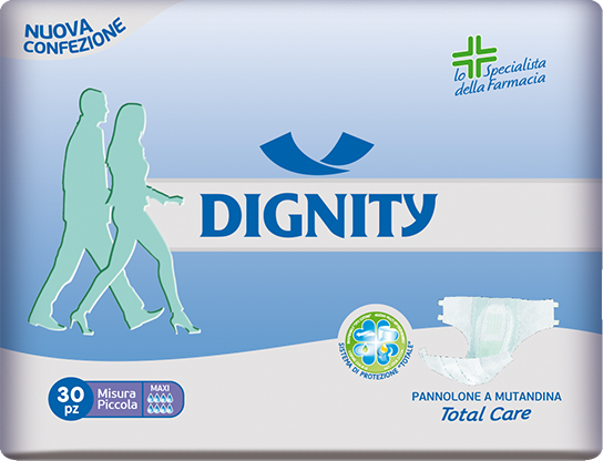 

Dignity Total Care Maxi Misura Piccola 30 Pezzi