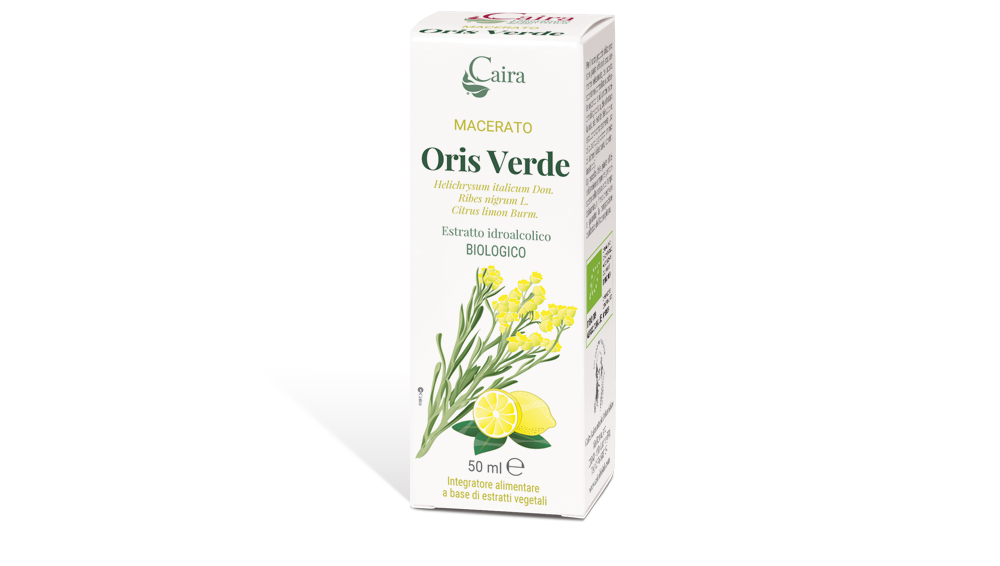 Caira Oris Verde Macerato Idroalcolico Biologico 50ml