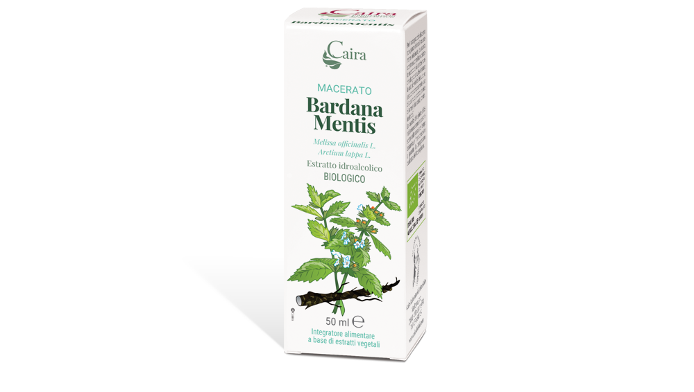 Image of Caira Macerato Bardana Mentis Bio Gocce 50ml033