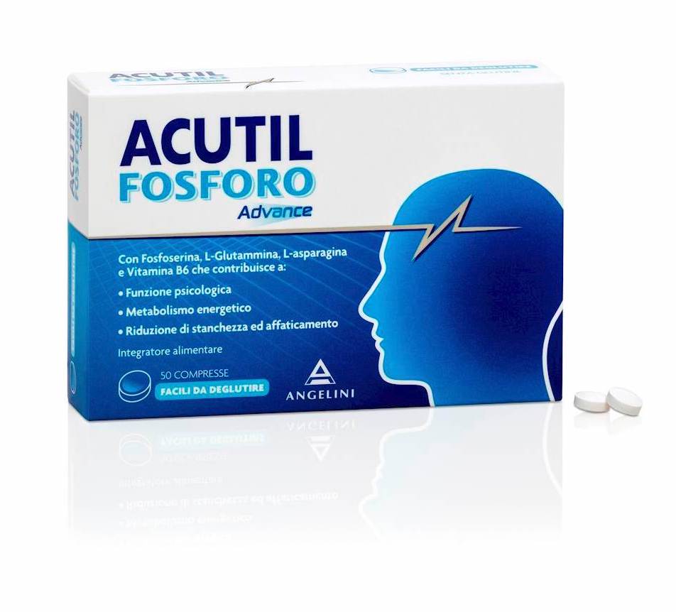 

Angelini Acutil Fosforo Advance Integratore Alimentare 50 Compresse