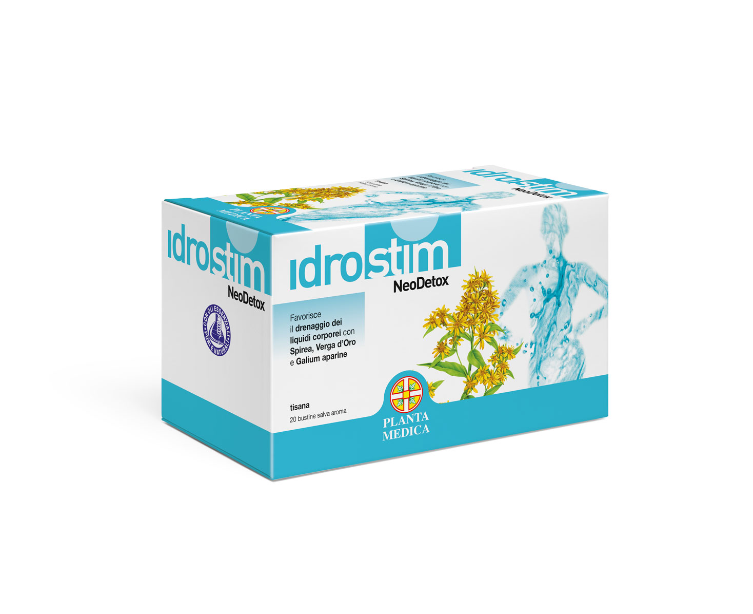 

Planta Medica Idrostim Neodetox Tisana Integratore Alimentare Senza Glutine 20 Bustine Da 2g