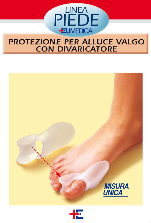 

Protezione Alluce Valgo con Divaricatore