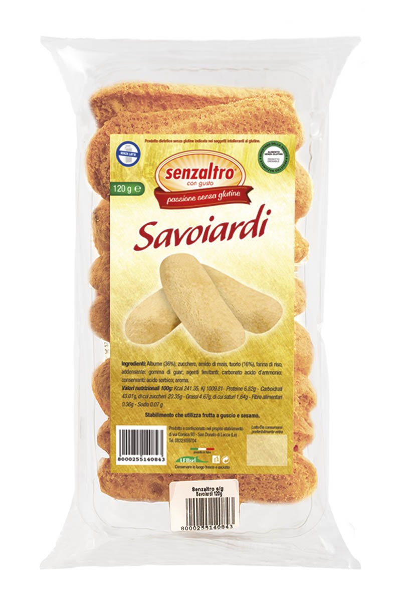 Image of Senzaltro Savoiardi Biscotti Senza Glutine 120g 930773155