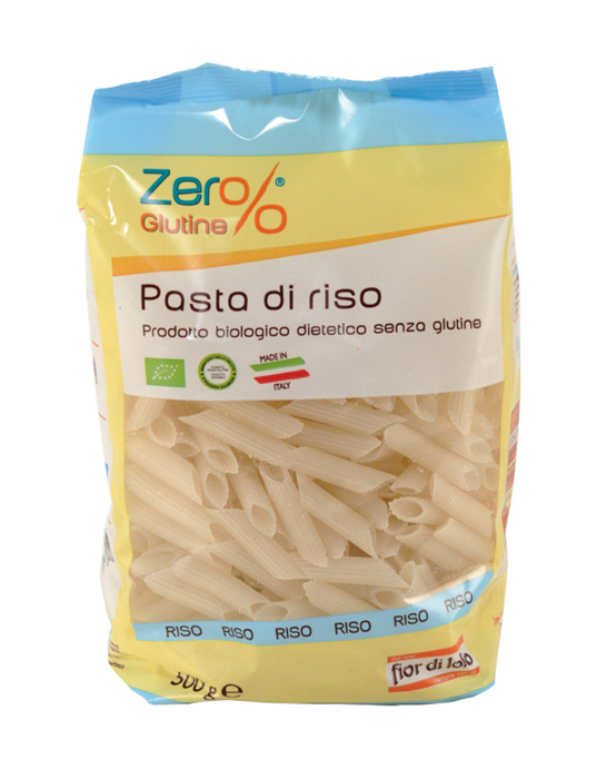 Zero% Glutine Penne Di Riso Biologico 500g