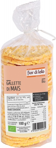 

Fior Di Loto Gallette Di Mais Senza Glutine 130g