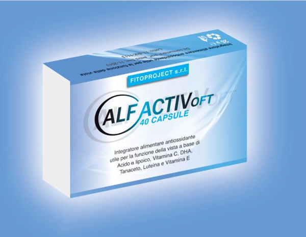 

Fitoproject Alfactiv Oft Integratore Alimentare 40 Capsule