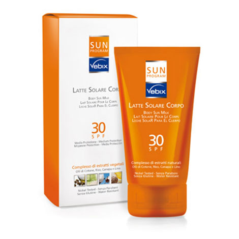 

Vebix Sun Program Latte Solare Corpo Spf30 125ml