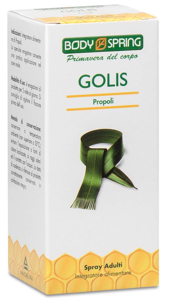 

Body Spring Golis Propoli Spray Adulti Integratore Alimentare 25ml