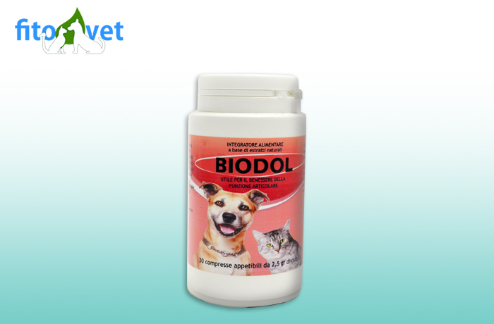 Image of Pharmafit Biodol Integratore Alimentare Per Cani E Gatti 30 Compresse