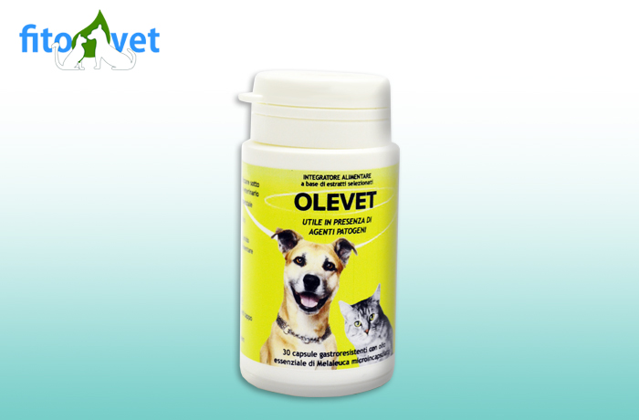 Image of Pharma Olevet Integratore Alimentare Per Animali 30 Capsule033