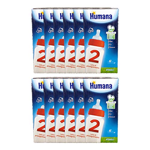 

Humana 2 Gos Latte Di Proseguimento Senza Glutine 12slimx470ml