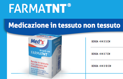 Image of Med+s(R) FarmaTNT(R) Benda Di Medicazione Misure 400x10cm