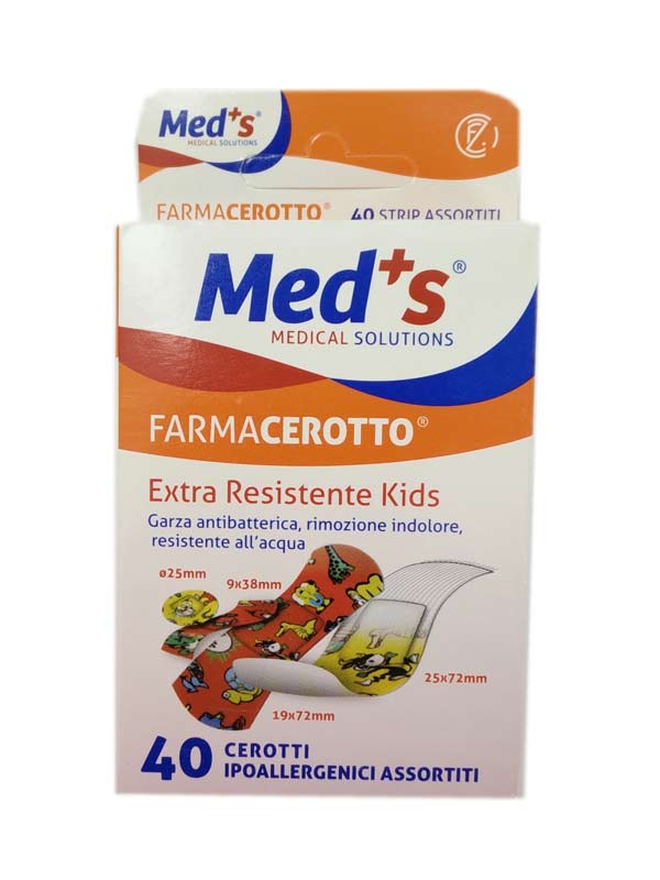 

Med's FarmaCerotto Extraresistente Kids 40 Cerotti Assortiti