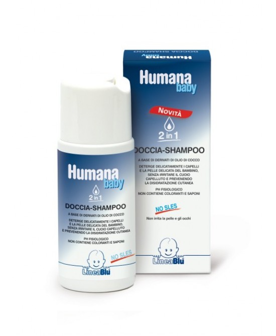 

Humana LineaBlu Doccia-Shampoo Con Derivati Di Olio Di Cocco 250ml