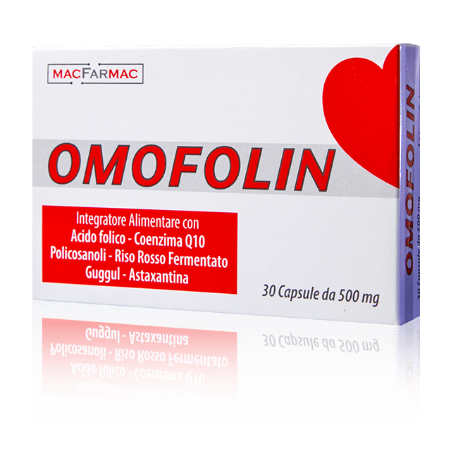 MacFarmac Omofolin Integratore Alimentare 30 Capsule