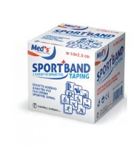 Med&#39;s Sportband Medicazione 10mx2,50cm