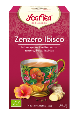 Image of Yogi Tea Hibisco y Jengibre 17 Filtros X 2g033