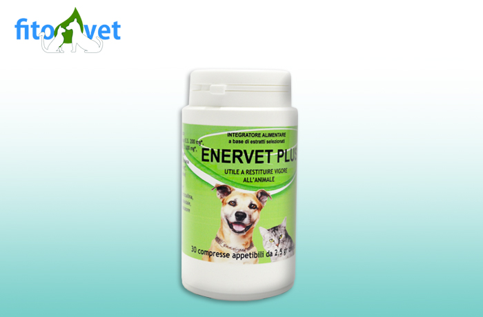 Image of Pharmafit Enervet Integratore Alimentare Per Animali 30 Compresse033