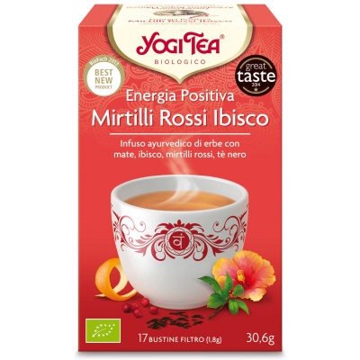 Image of Yogi Tea Energia Positiva Arandanos Hibisco 17 X 1033