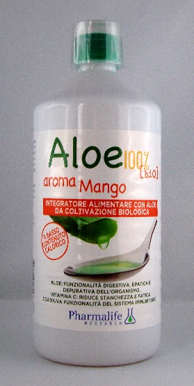 Image of Pharmalife Aloe 100% Succo Aroma Mango 1lt033