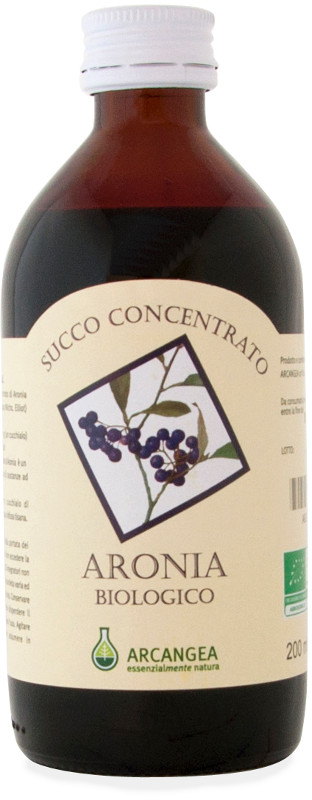 Image of Arcangea Succo Concentrato Di Aronia Biologico Integratore Alimentare 200ml033