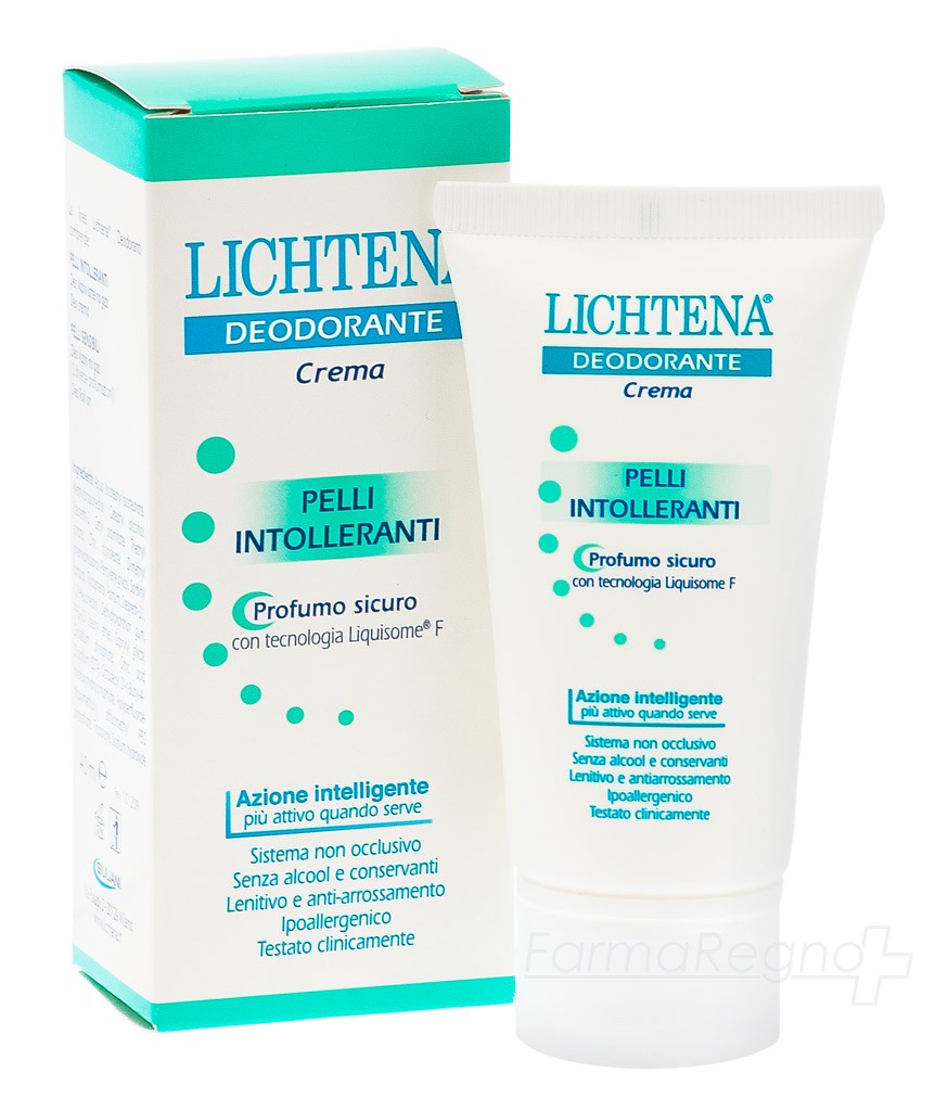 Image of Lichtena Deodorante Crema Pelli Intolleranti 40ml