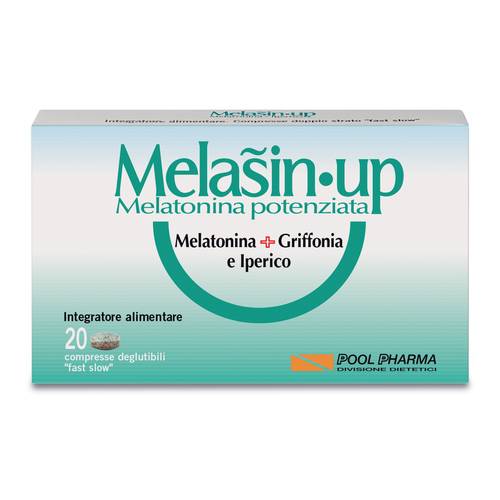 

Pool Pharma Melasin Up 1mg Integratore Alimentare 20 Compresse