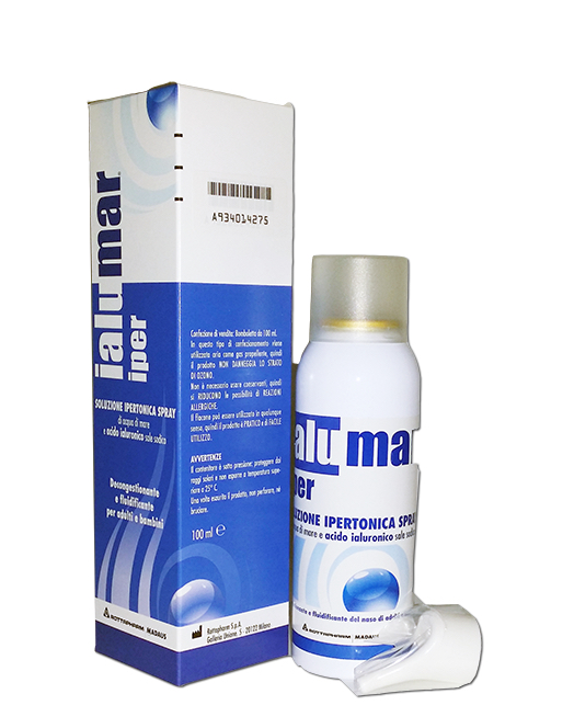 

Ialumar Iper Soluzione Ipertonica Spray - Igiene Del Naso Di Adulti E Bambini 100ml