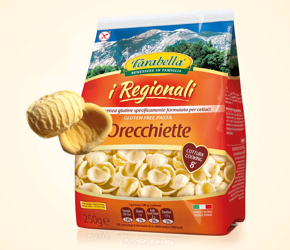 Image of Farabella Orecchiette Rustiche Pasta Fresca Senza Glutine 250g 933930911