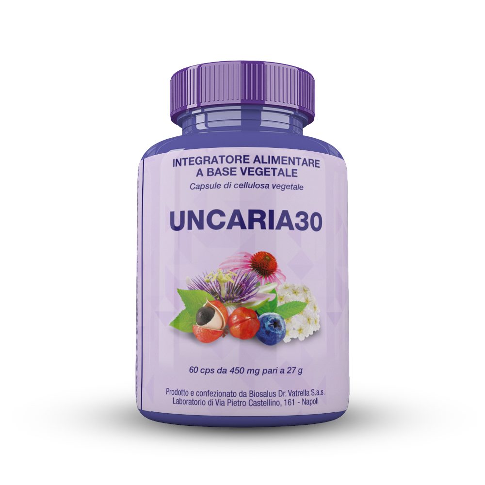 Image of Biosalus(R) Uncaria30 Integratore Alimentare 60 Capsule