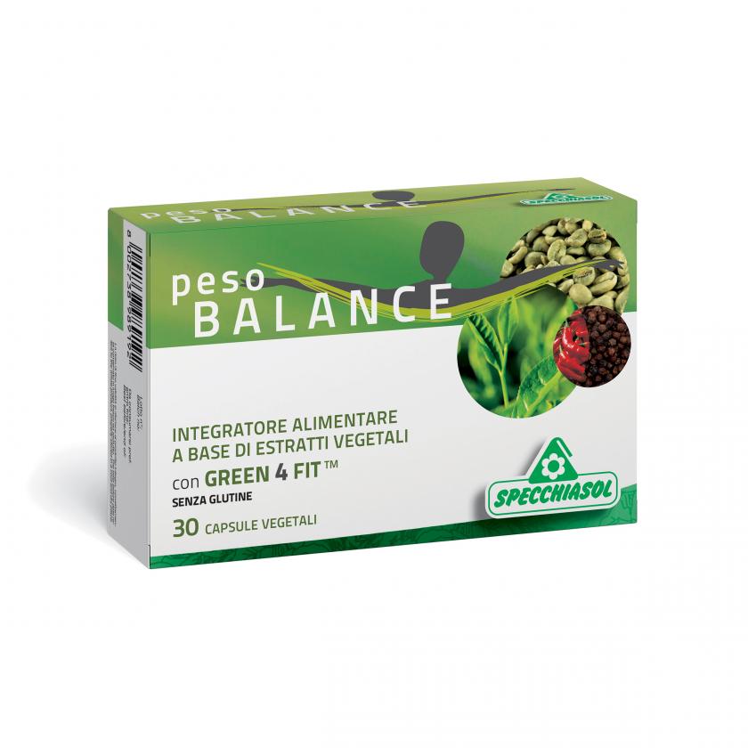 

Specchiasol Peso Balance Integratore Alimentare 30 Capsule Vegetali