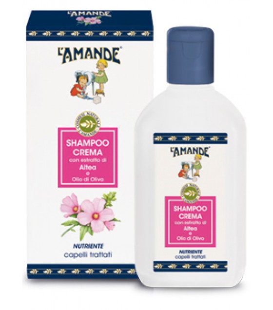 Image of L&#39;Amande Marseille Shampoo Crema Con Altea E Olio D&#39;Oliva 200ml