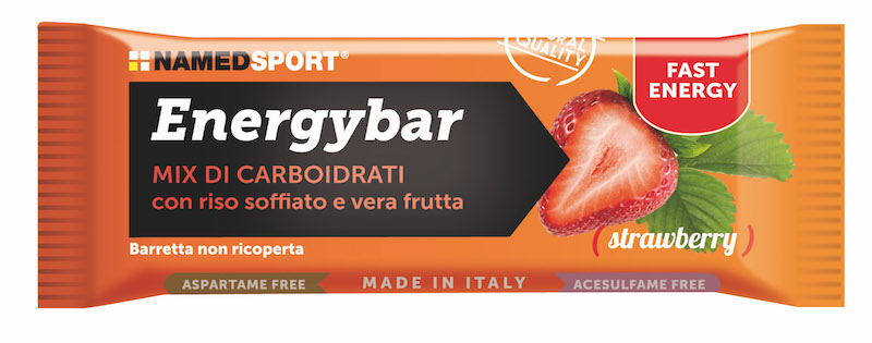 

NamedSport Energybar Strawberry Integratore Alimentare Barretta 35g