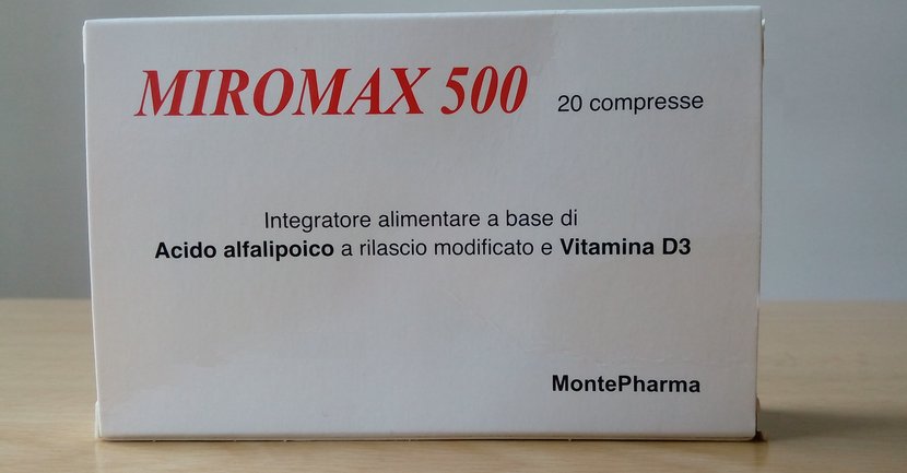 mgf pharma srls montepharma miromax 500 integratore alimentare 20 compresse donna