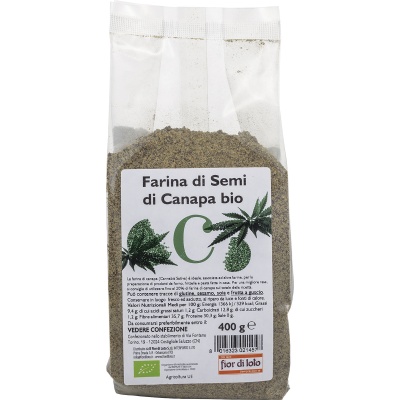 Image of Fior Di Loto Farina Di Canapa Bio 400g033