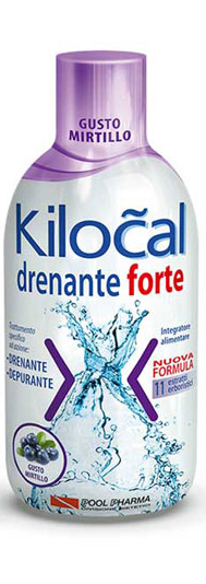 

Kilocal Drenante Forte Gusto Mirtillo Integratore Alimentare 500ml