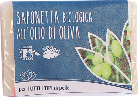 Image of Fior Di Loto Saponetta All&#39;Olio Di Oliva Biologico 100g033