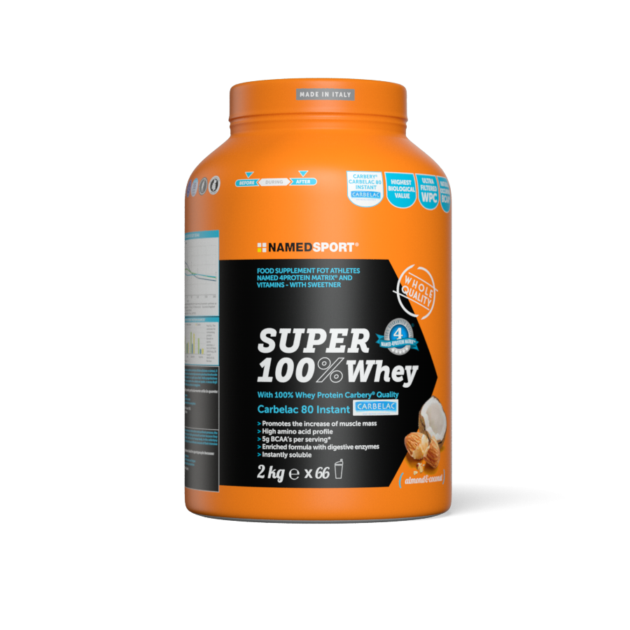 Image of Named Sport Super 100% Whey Almond & Coconut 2kg033