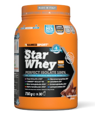 

Named Sport Star Whey Isolate Sublime Chocolate 750g