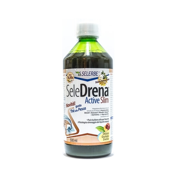 

Selerba Seledrena Active Slim Thè Alla Pesca Integratore Alimentare 500ml