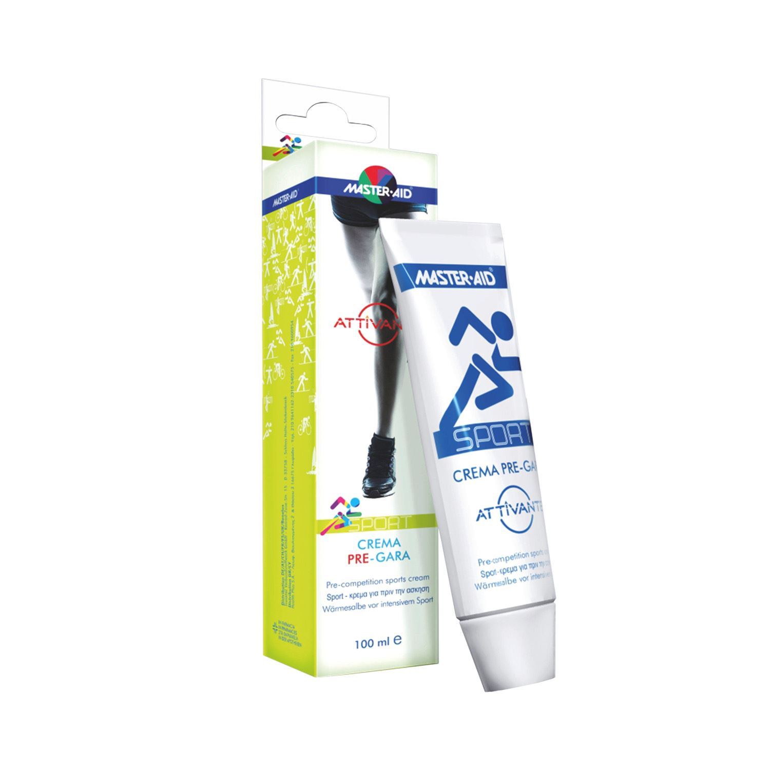 

Master-Aid® Sport Crema Attivante Pre-Gara 100ml