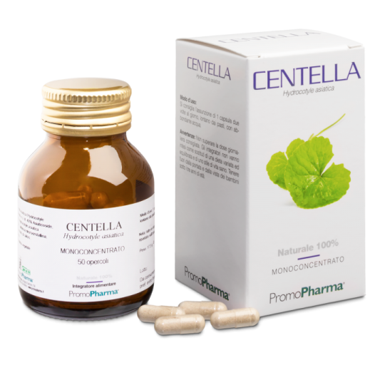 Image of Promopharma Centella Asiatica Monoconcentrato Integratore Alimentare50 Capsule033