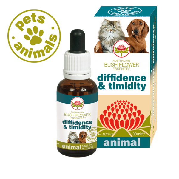 

Australian Bush Flower Essences Diffidence & Timidity Rimedio Omeopatico Per Animali 30ml