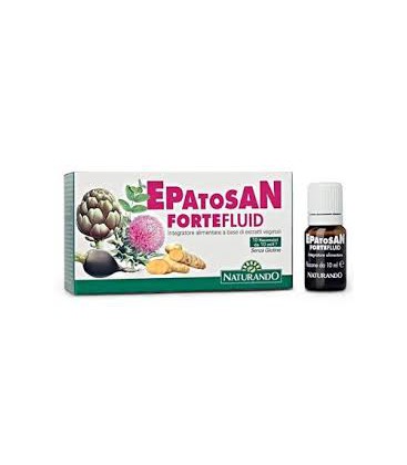 Image of Naturando Epatosan Forte Fluid Integratore Alimentare 10 Flaconcini033