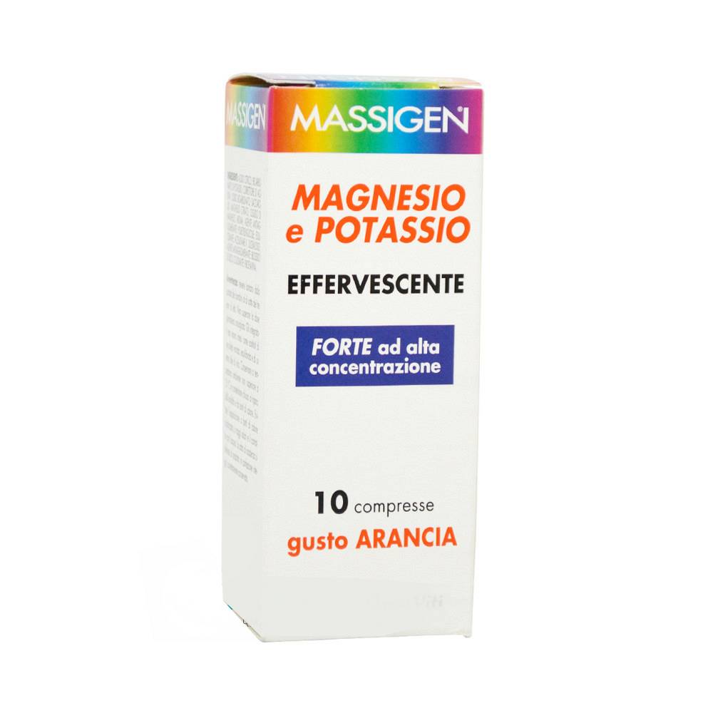 

Massigen Magnesio Potassio Forte Integratore Alimentare 10 Compresse Effervescenti