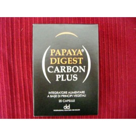 Image of DD Farmakon Papaya Digest Carbon Plus 20 Capsule 935360014
