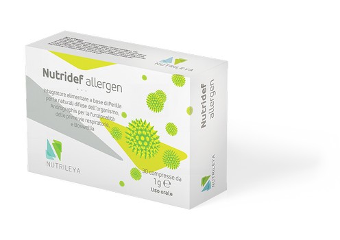 

Nutrileya Nutridef Allergen Integratore Alimentare 30 Compresse