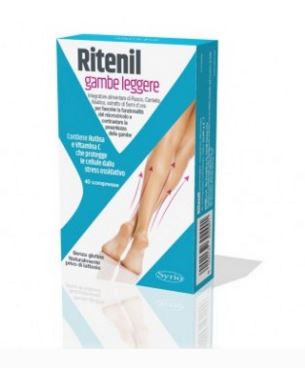 

Ritenil Gambe Leggere Integratore Alimentare 40 Compresse